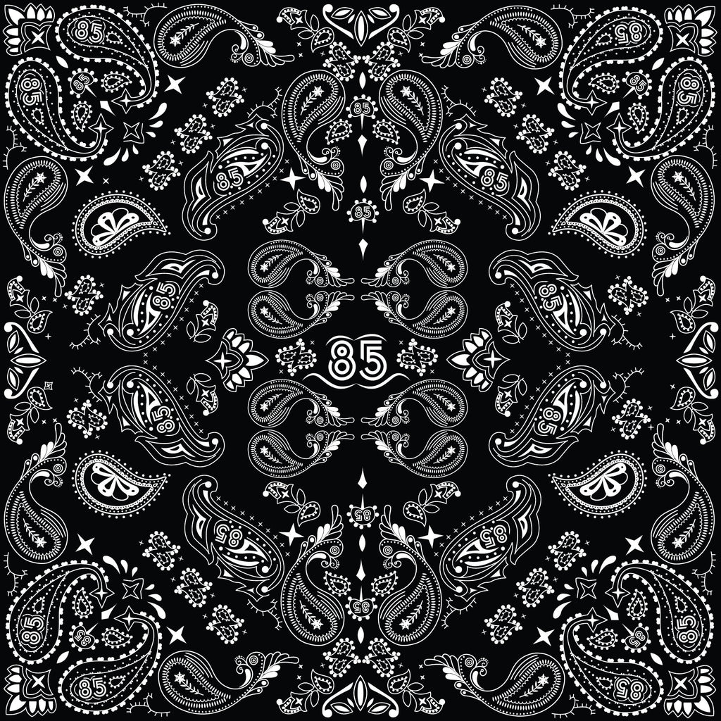 85Retro Bandana &amp; Shoelaces