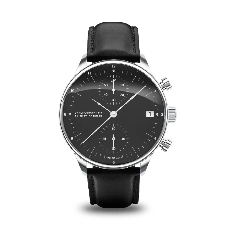 1844 Chronograph, Steel / Black