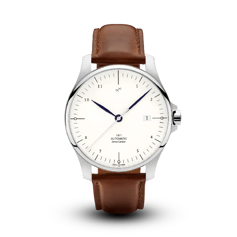 1971 Automatic, Steel / White - Swiss Made