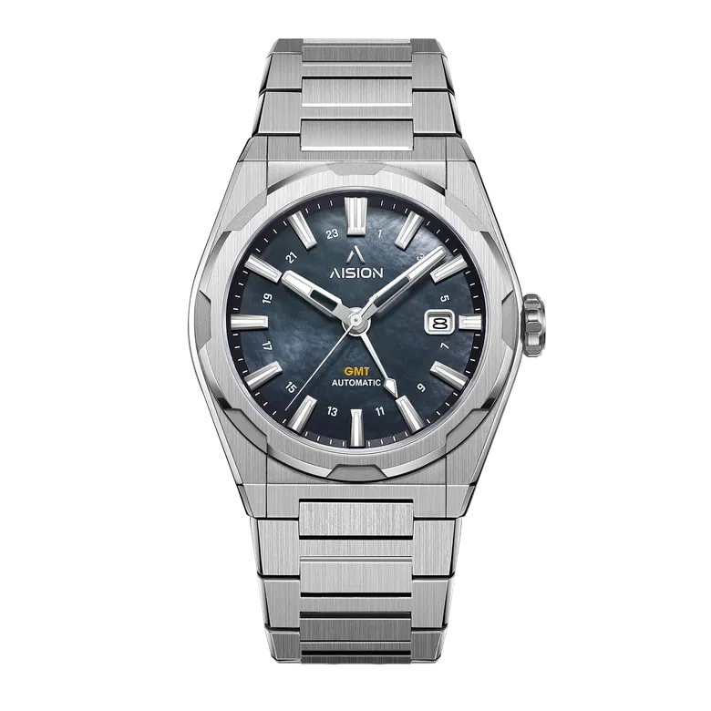 HANG GMT - Grey MOP Dial