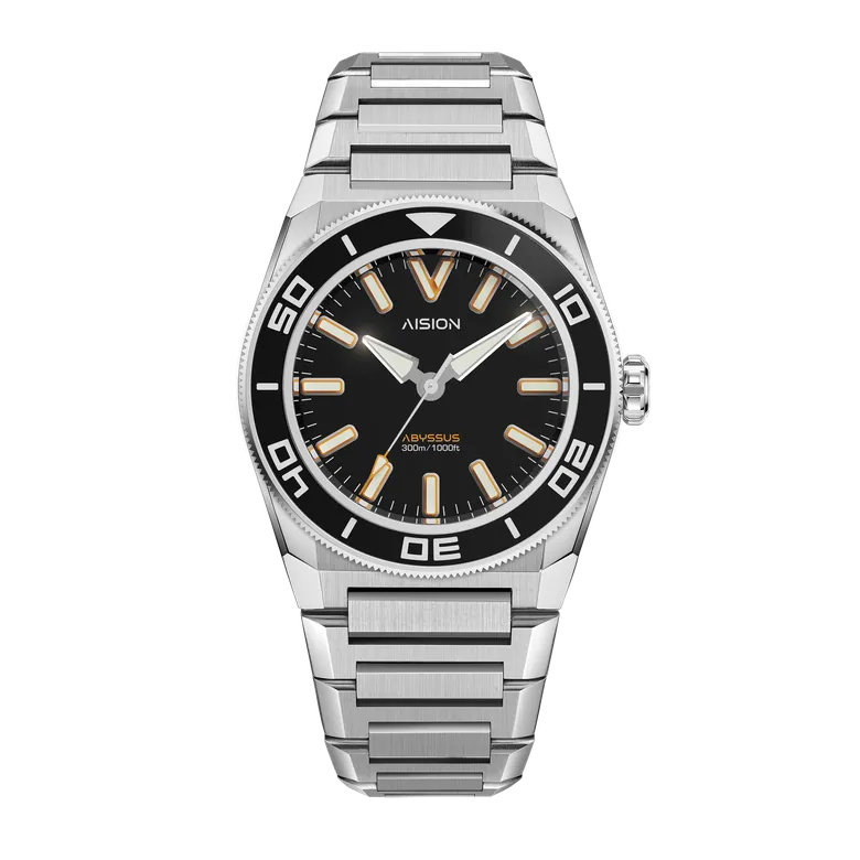 HANG ABYSSUS - Black Enamel Dial (lacquer) - Bracelet