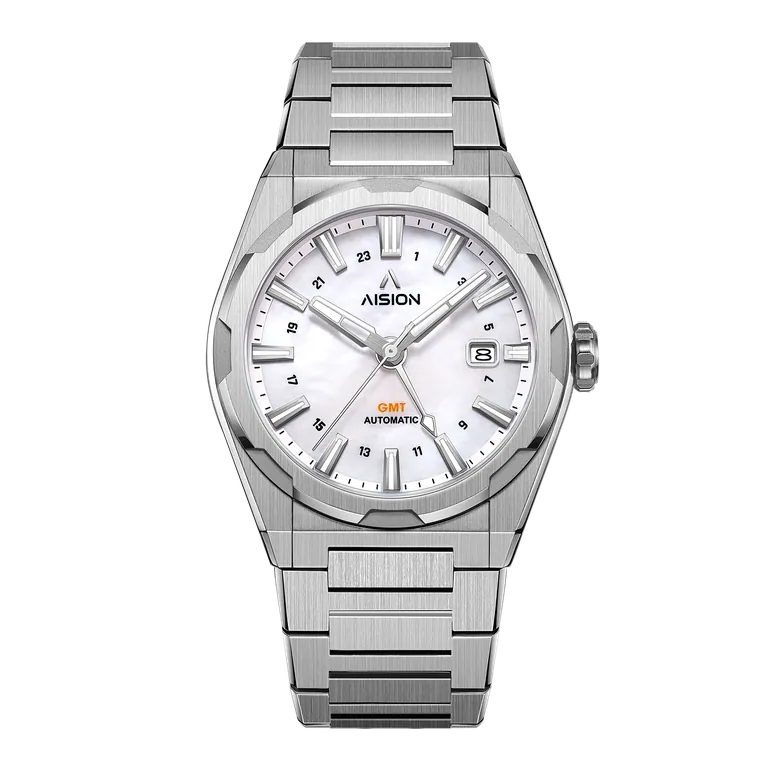 HANG GMT - White MOP Dial