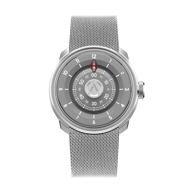 NGIZED - Layer-0 Suspended Dial - Grey Dial