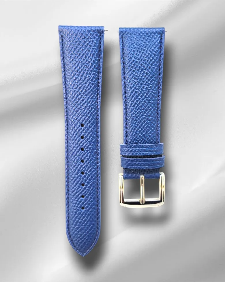 Blue Epsom Leather Watch Straps