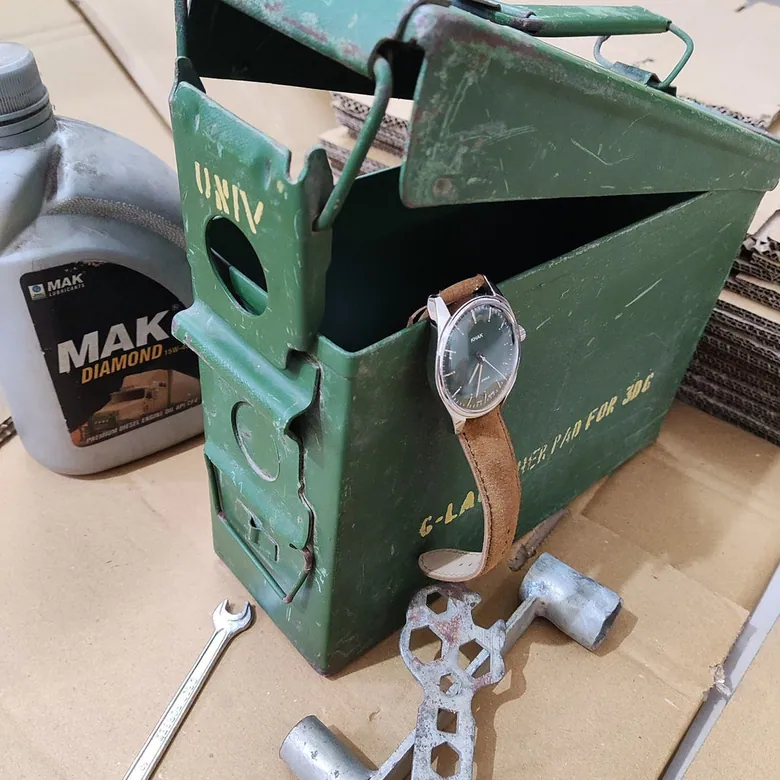 Decommissioned Indian Army M19A1 Ammo Can