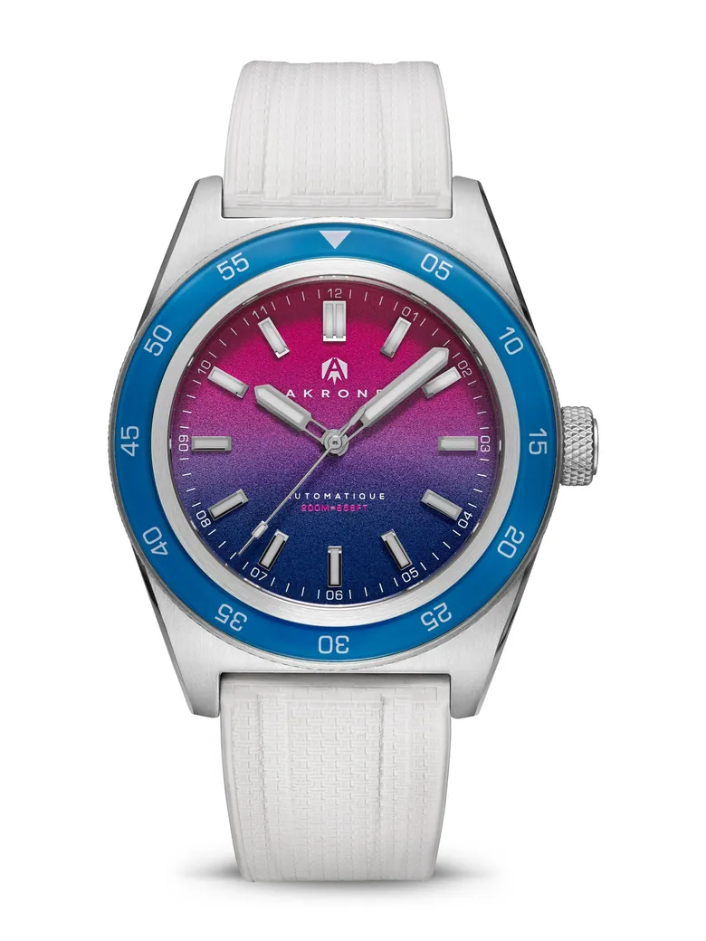 C-02 Nérée Sunset – Montre de plongée automatique | Akrone