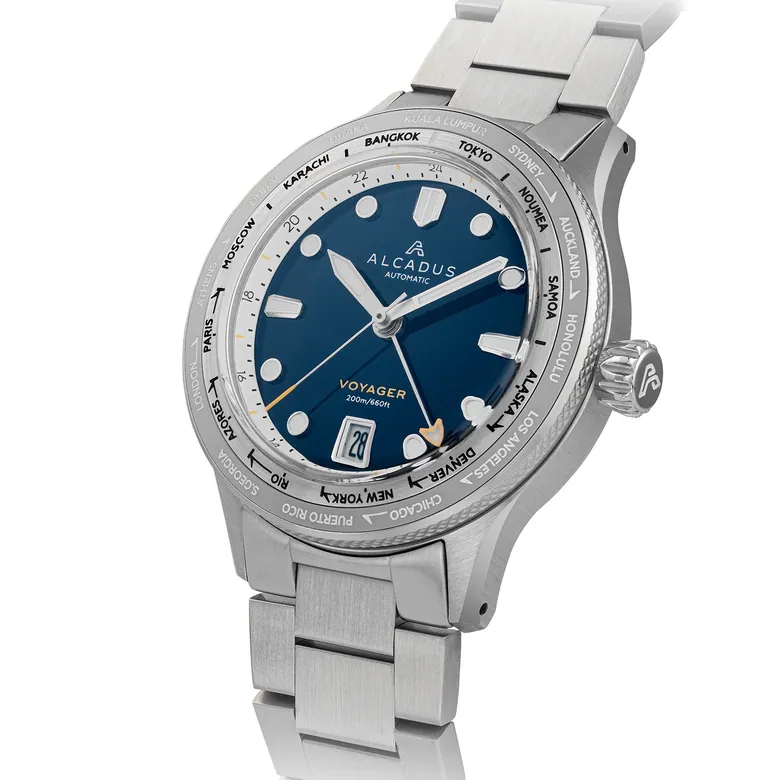 Voyager Worldtimer GMT –  Midnight Navy