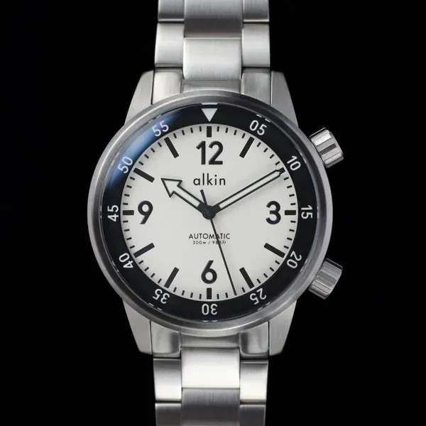 Model Two - White Dial / SS Case