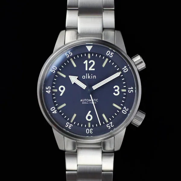 Model Two - Blue Dial / SS Case