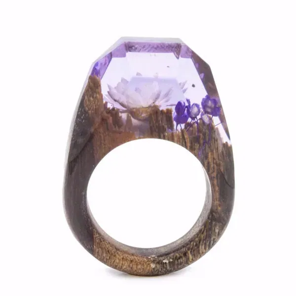 Lavender Field Botanist Ring