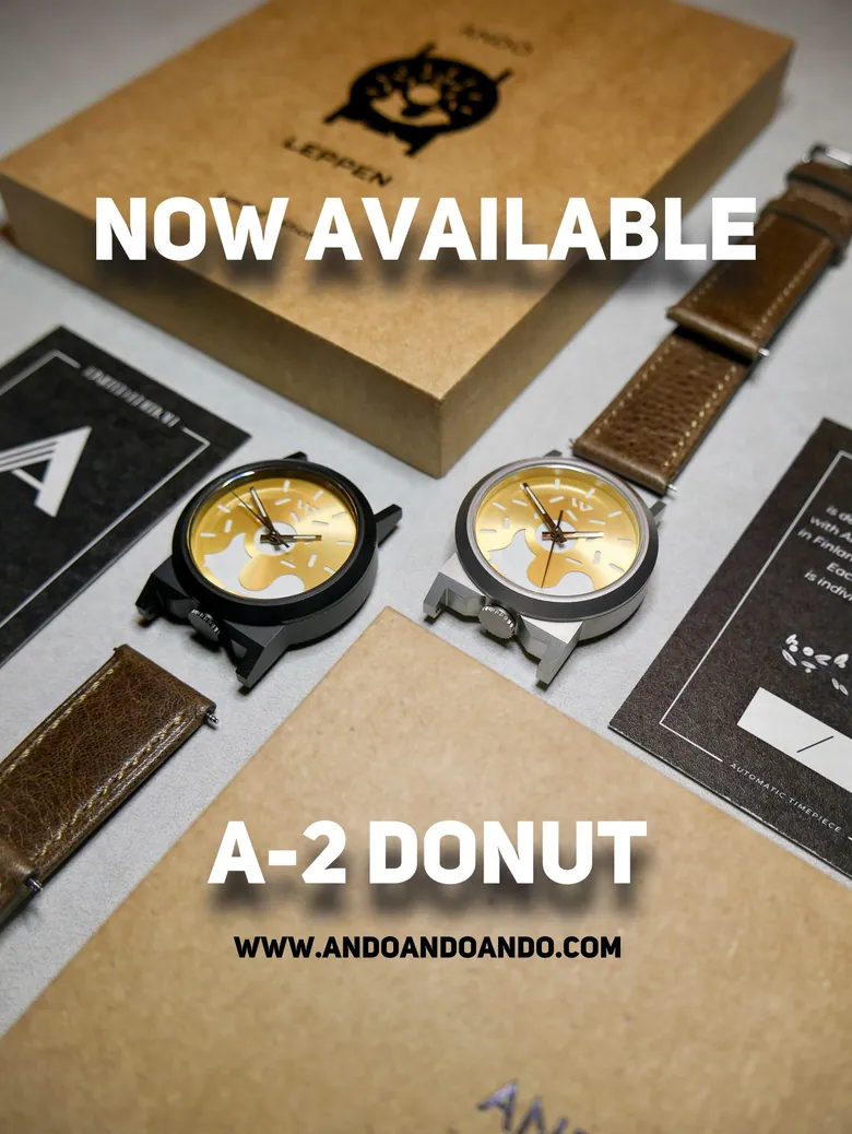 Ando x Leppen: A-2 Donut Limited Edition