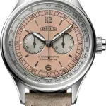 Chronographe Tachymètre Steel Pink