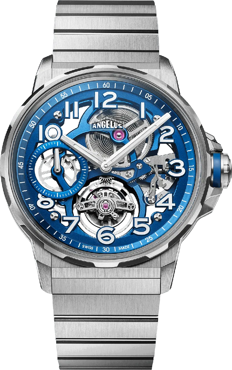 Flying Tourbillon Titanium Blue