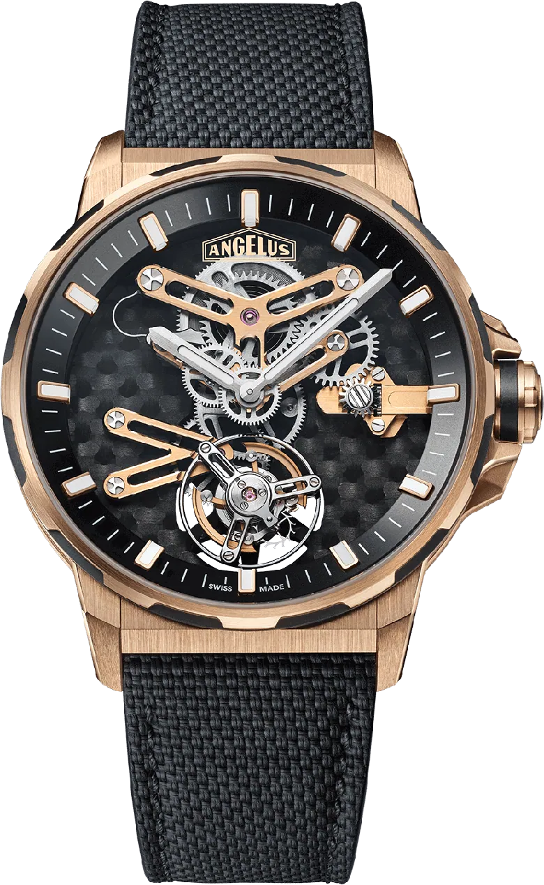 Gold &amp; Carbon Flying Tourbillon