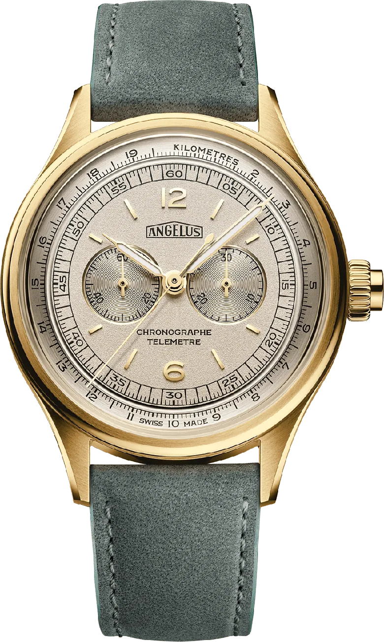 Chronographe Télémètre Yellow Gold White