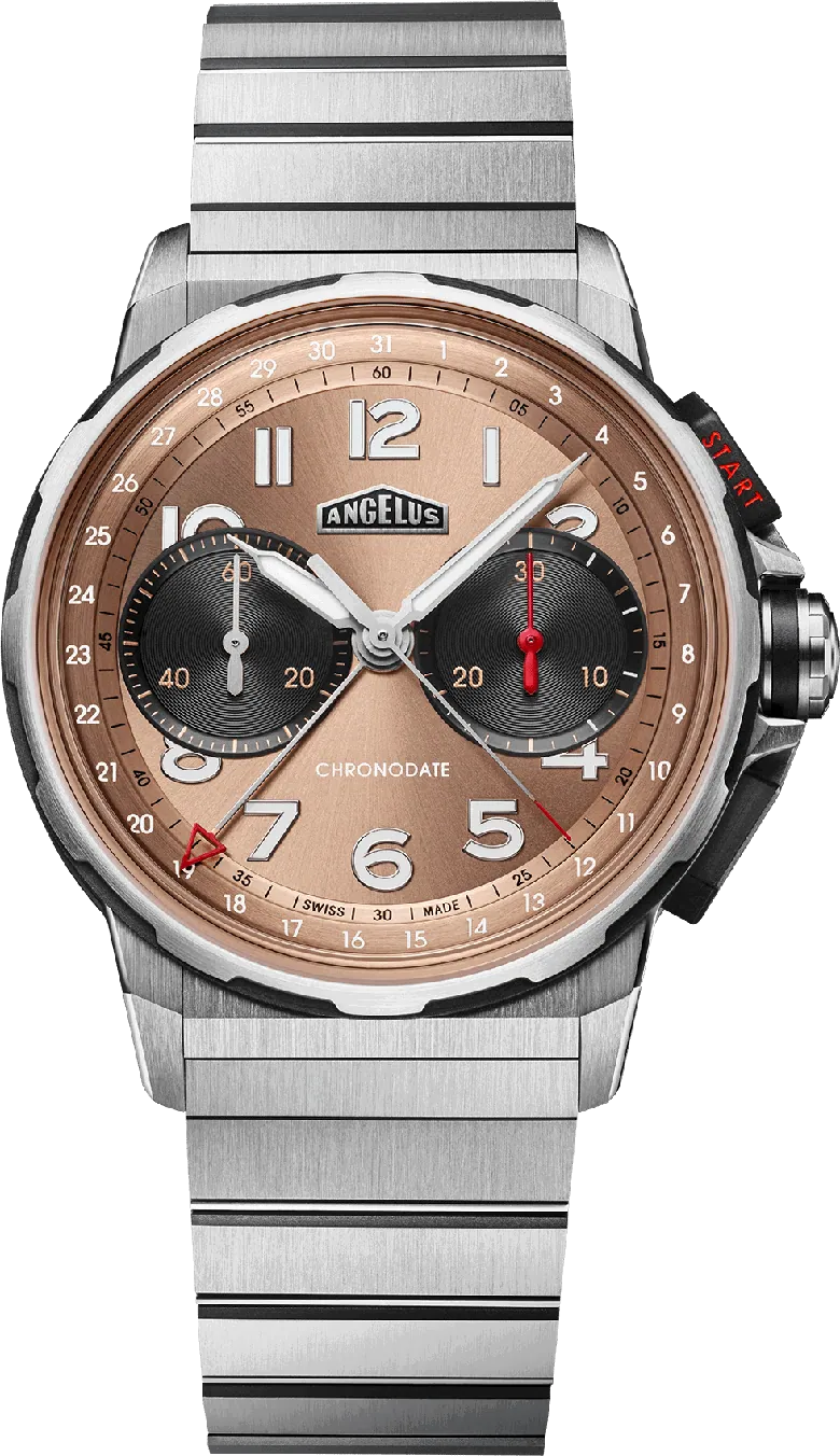 Chronodate Titanium Moka Titanium