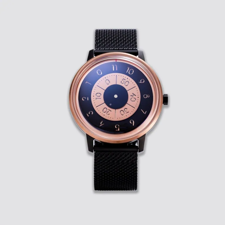 ANICORN Series K452 Space Automatic Watches - Rosegold / black