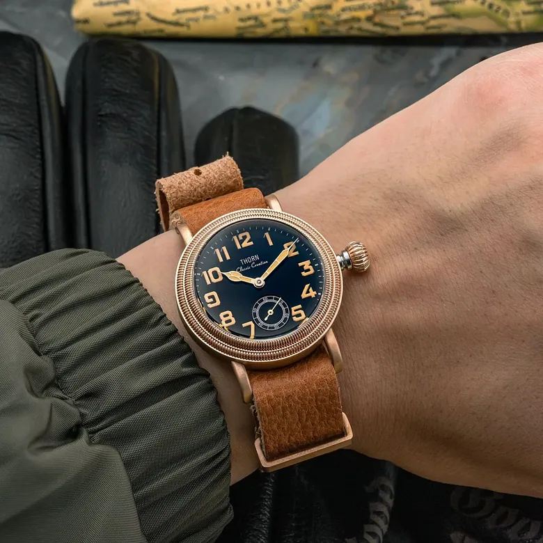 Thorn Retro Bronze Big Pilot 36mm
