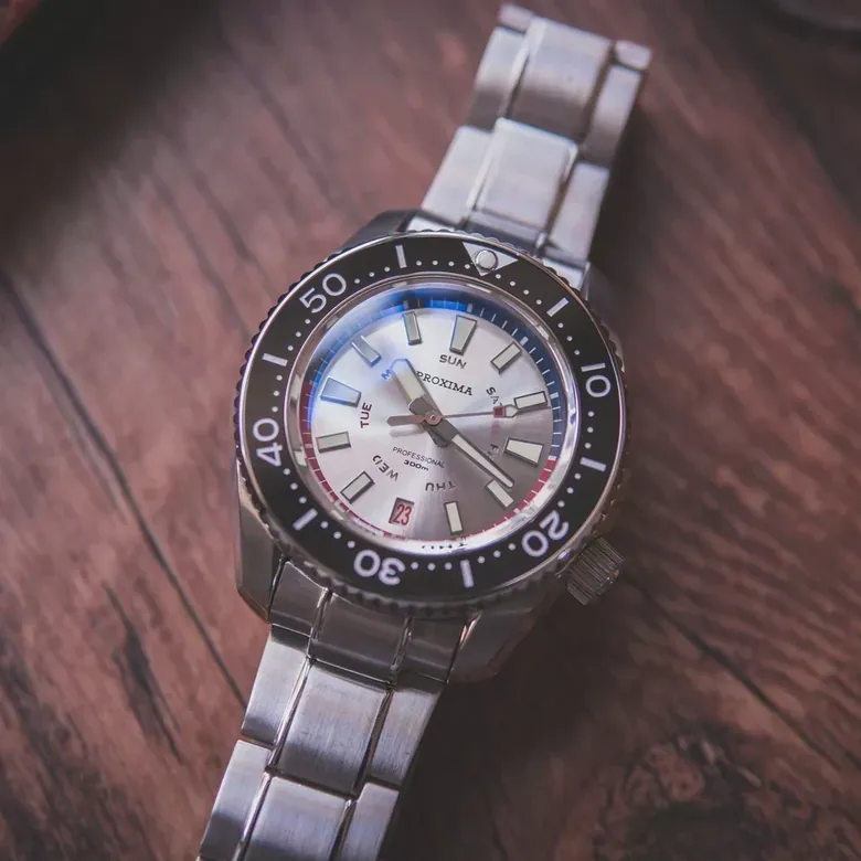 Proxima MM300 Day-date Silver