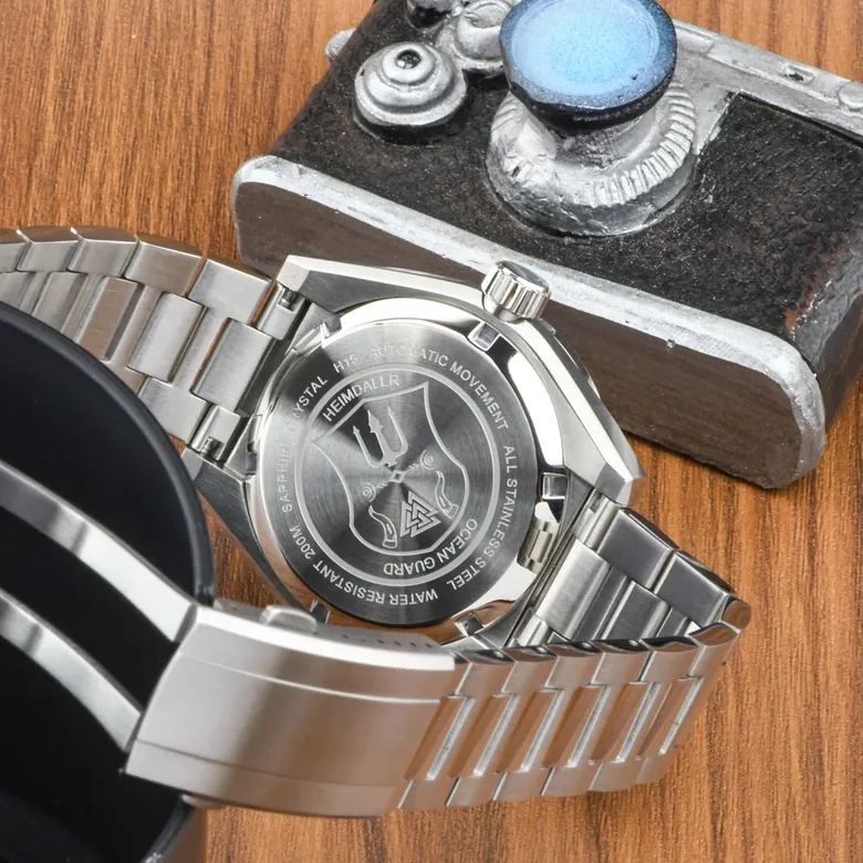 Heimdallr GS Godzilla Bobnail Guilloché Dial