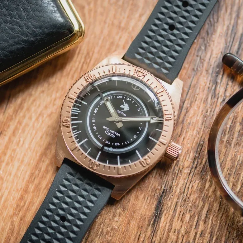Proxima Bronze 65 PX01 Black Dial