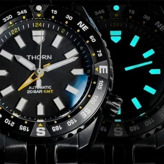 Thorn Black Landmaster GMT Homage