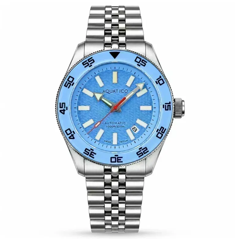 Sea Recon 42mm Tritium Sky Blue Dial