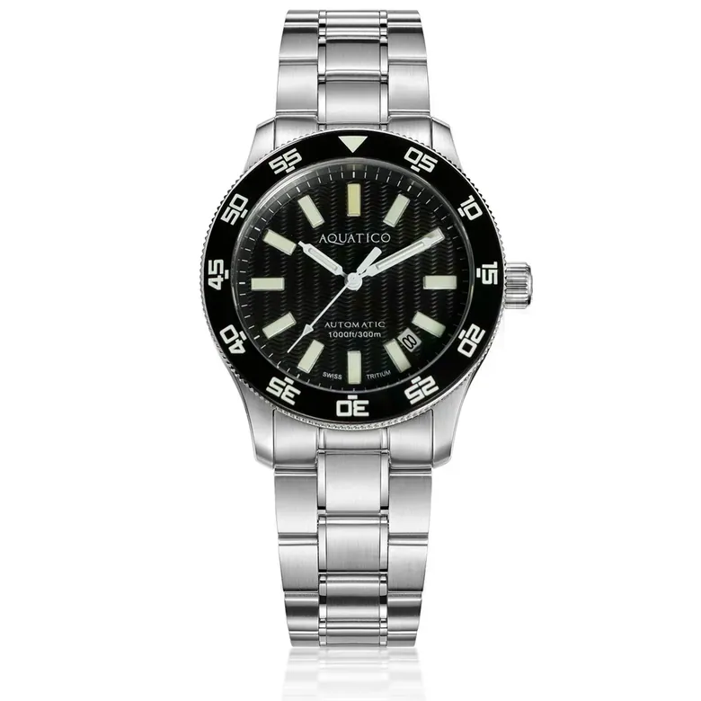 Sea Sentinel Tritium Black Dial