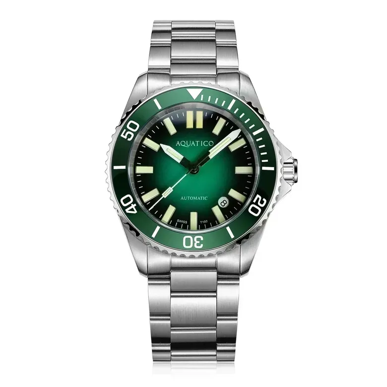 Ocean Diver Tritium Watch Green Dial