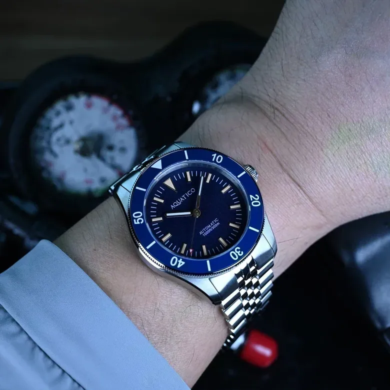 Pacific Diver Automatic Blue Dial No Date