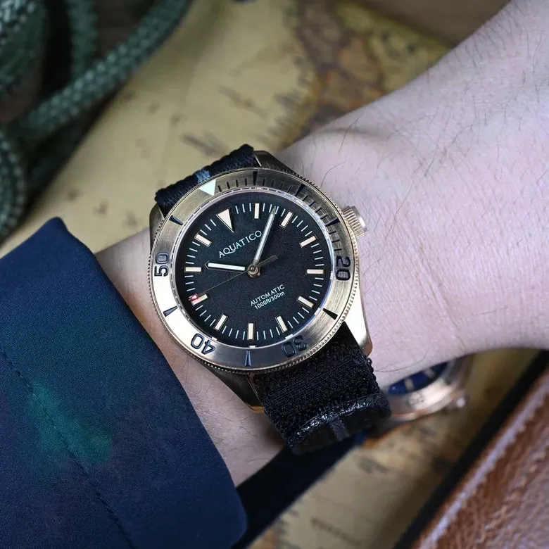 Bronze Raider Black Dial