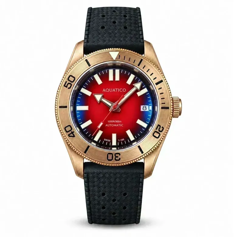 Bronze Redstorm Tritium Dive Watch