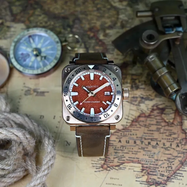 Super Charger GMT Aventurine Dial