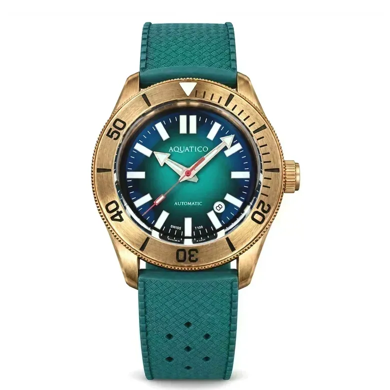 Bronze Star Tritium Green Dial