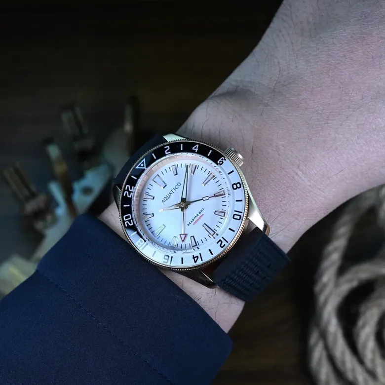 Bronze Star GMT Full Lume Dial