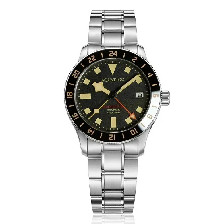 Aquatico SEAFARER 38mm GMT