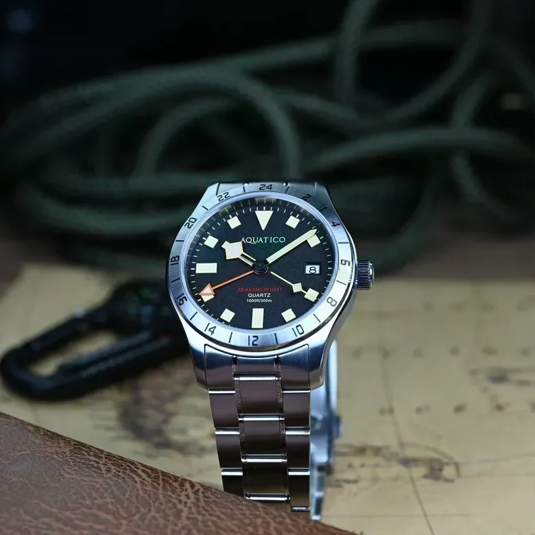 SEAFAREA QUARTZ GMT
