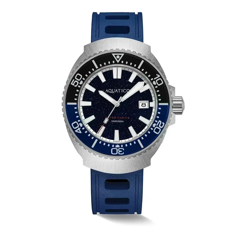 Super Marine Aventurine Dial Watch