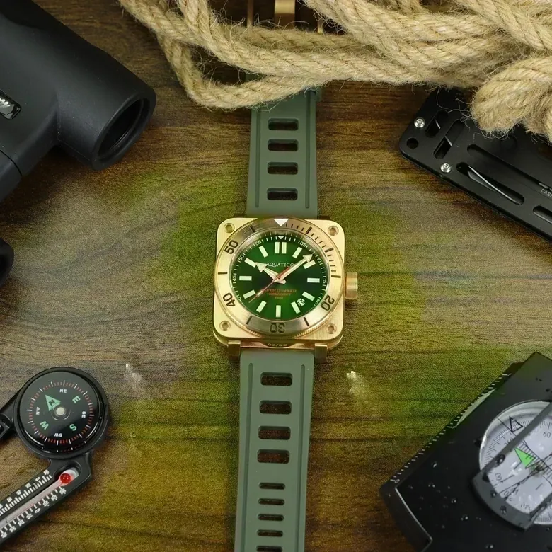 Super Bronze Tritium Green Dial