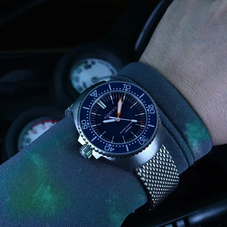 Super Marine Blue Dial Left Crown（PT-5000)