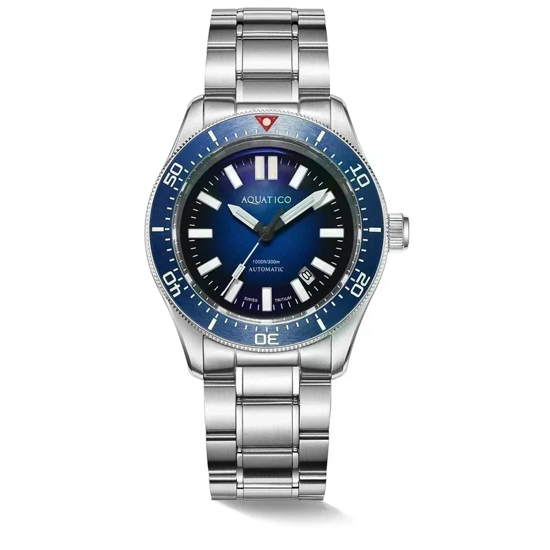 Aquatico Aequorea Victoria Tritium Blue Dial (NH35)