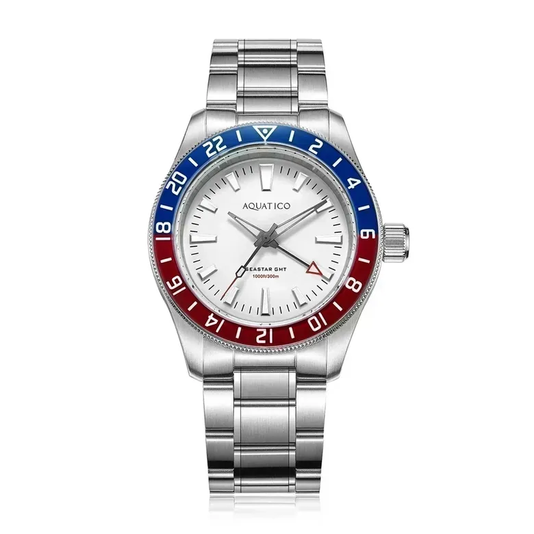 Sea Star GMT Full Lume Dial Pepsi Bezel (No Date)