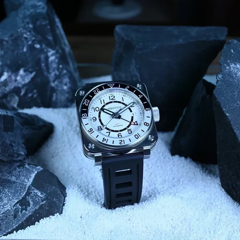 Steel Man GMT Full Lume Dial