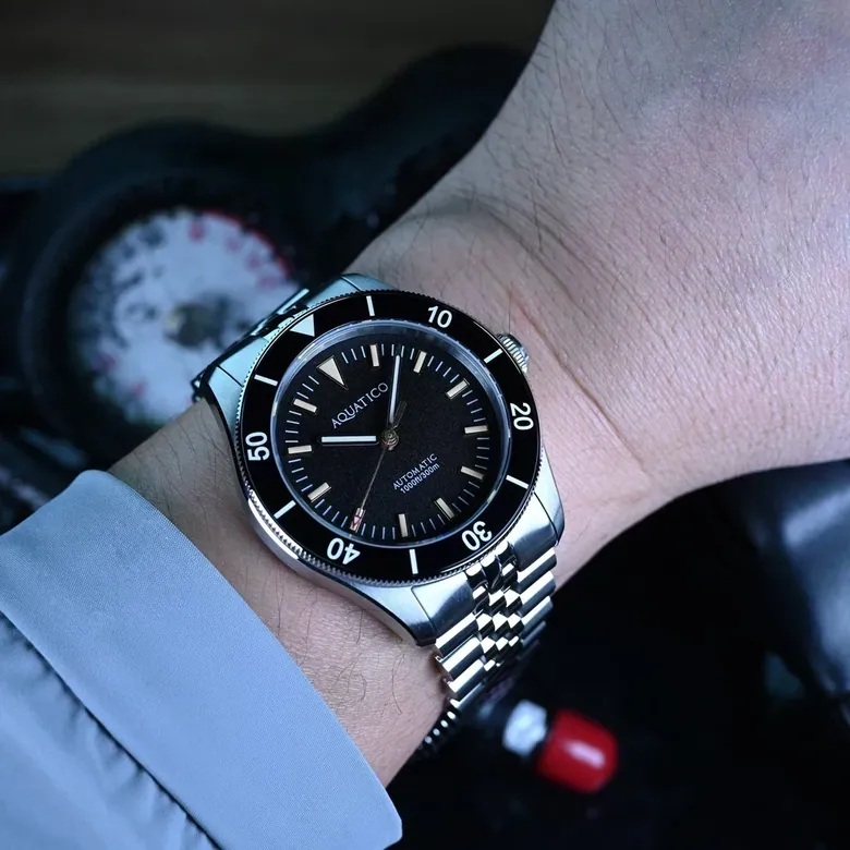 Pacific Diver Automatic Black Dial No Date