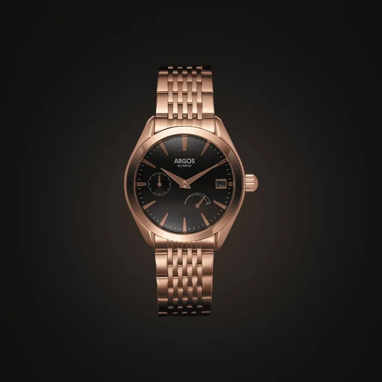 Olympus - Piano Black Rose Gold