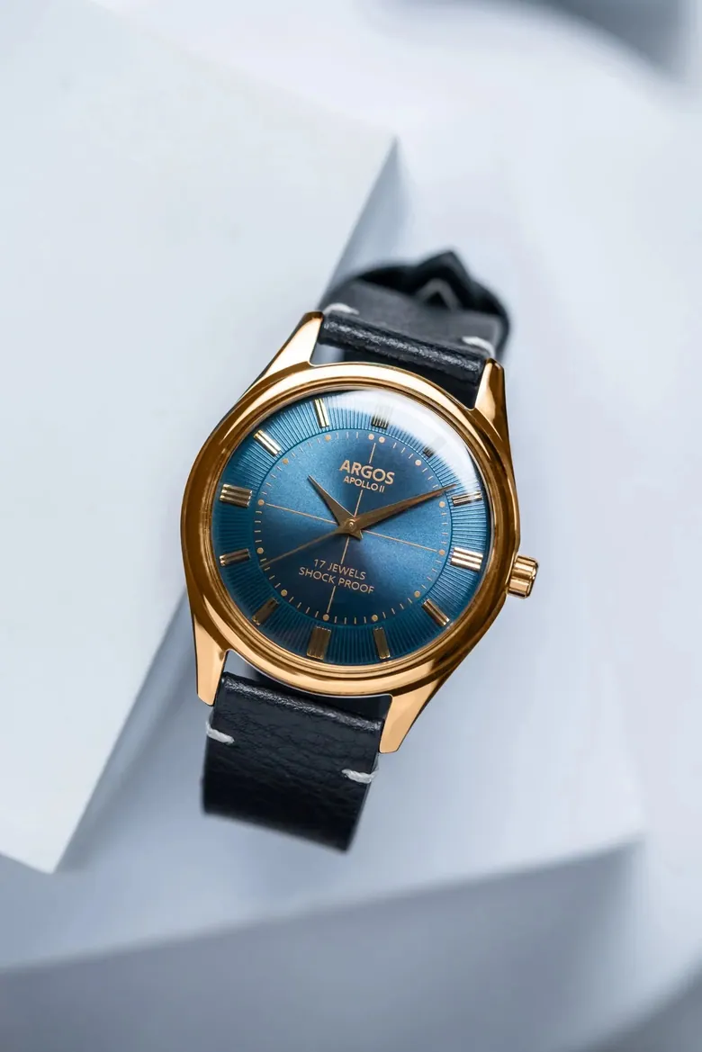 Argos Apollo II - Constellation Blue Gold Men's Mechanical Watch