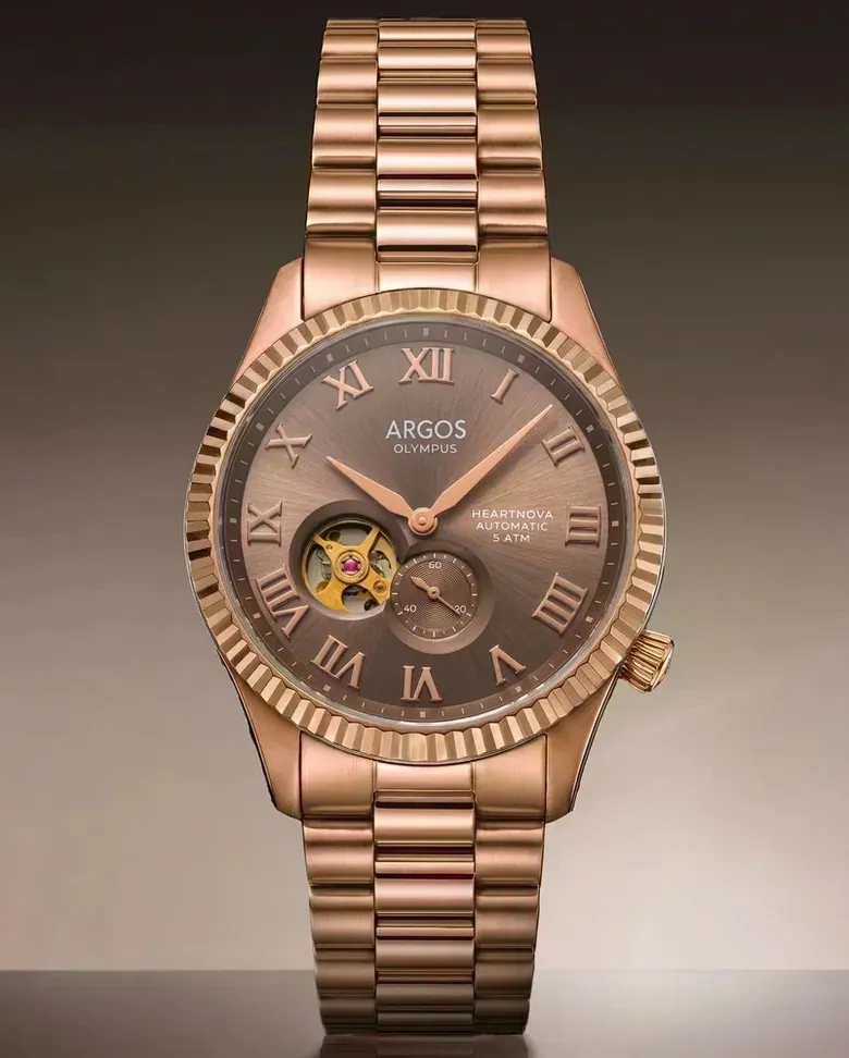 Olympus II - Mocha Brown Rosegold