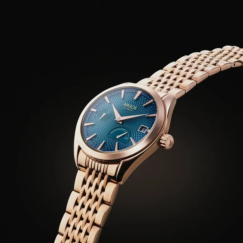 Olympus - Azure Blue Rose Gold