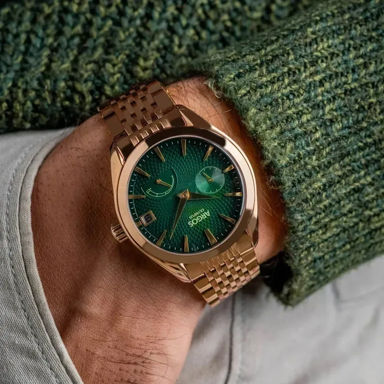 Olympus - Basil Green Rose Gold