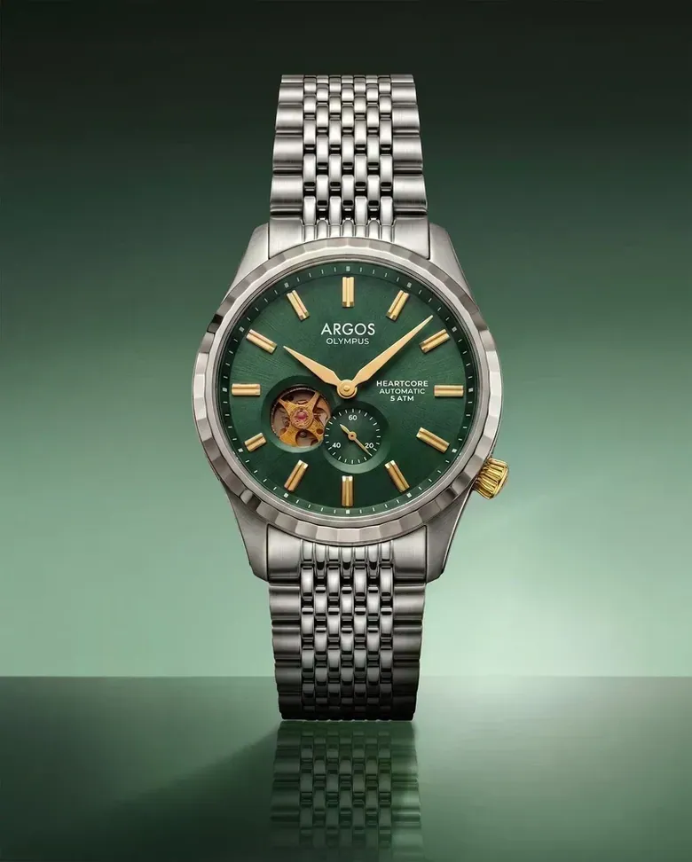 Olympus II - Oracle Green Silver (For Him)